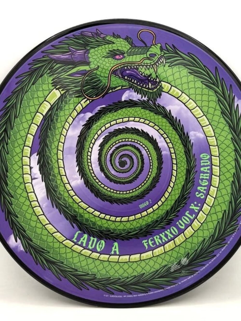 Feid FERXXO VOL X: Sagrado [VINYL Picture Disc 2-LP + Poster] NEW, Sealed